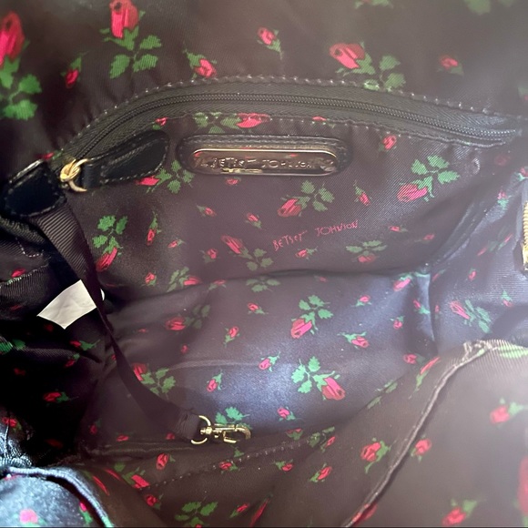 Betsey Johnson Heart Studded Backpack - Picture 10 of 10